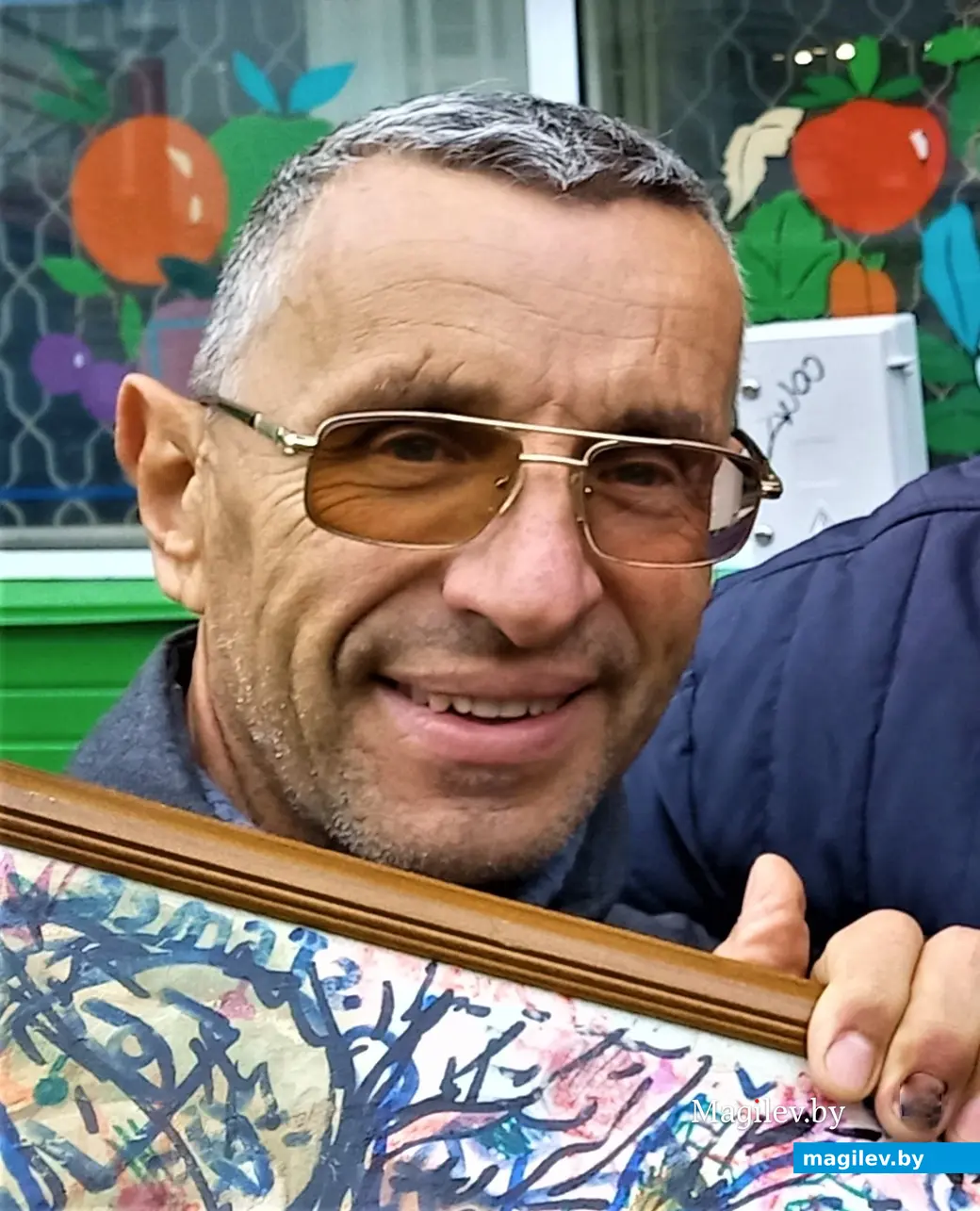 Сергей Желудович со своей живописной работой справился!