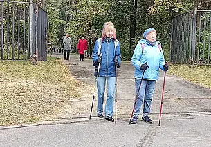 Любителей скандинавской ходьбы ждут 30 сентября в парке могилевского Подниколья