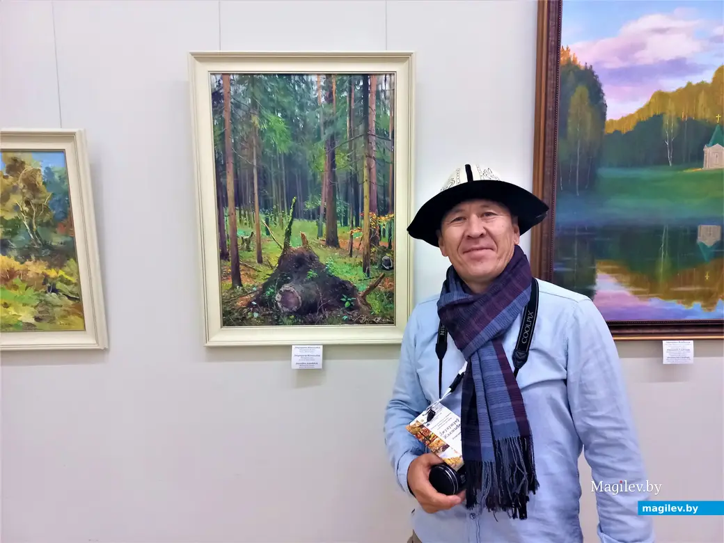 Открытие итоговой выставки XXVI Международного пленэра по живописи «Образ Родины в изобразительном искусстве». Могилев, областной художественный музей имени Павла