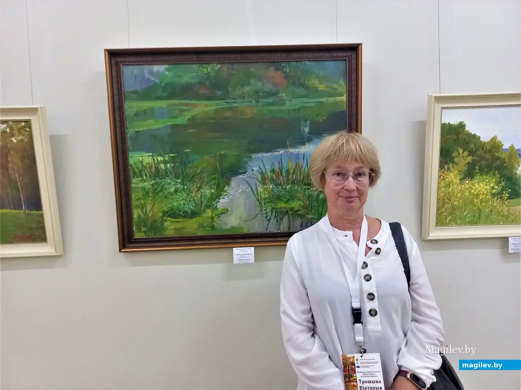 Открытие итоговой выставки XXVI Международного пленэра по живописи «Образ Родины в изобразительном искусстве». Могилев, областной художественный музей имени Павла