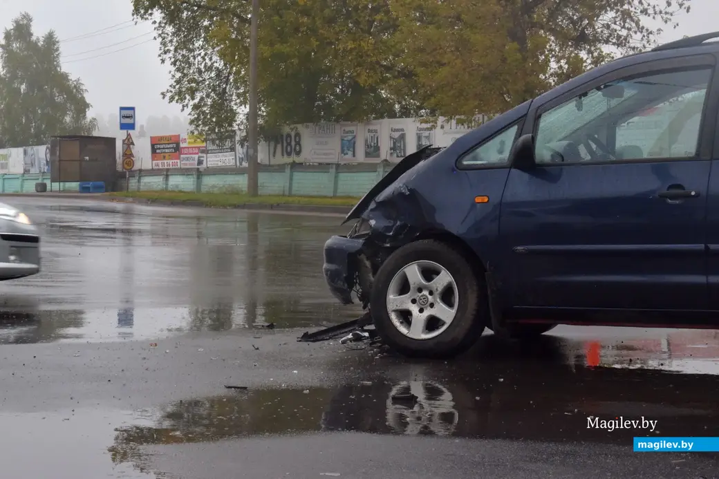 1.10.2022, Бобруйск. Авария на перекрестке Гоголя и Орджоникидзе