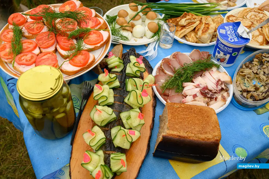 30.09.2022. Бобруйск. Районный фестиваль-ярмарка тружеников села «Дожинки-2022» в агрогородке Большие Бортники Бобруйского района