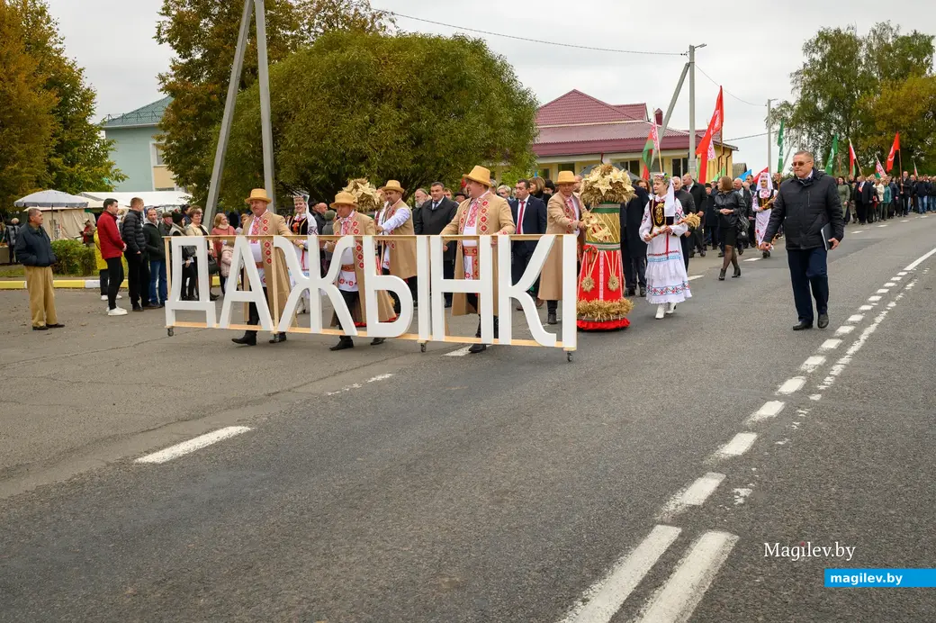 30.09.2022. Бобруйск. Районный фестиваль-ярмарка тружеников села «Дожинки-2022» в агрогородке Большие Бортники Бобруйского района