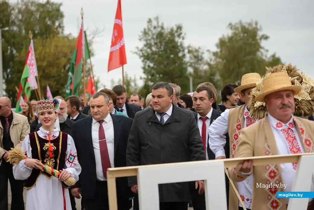 30.09.2022. Бобруйск. Районный фестиваль-ярмарка тружеников села «Дожинки-2022» в агрогородке Большие Бортники Бобруйского района