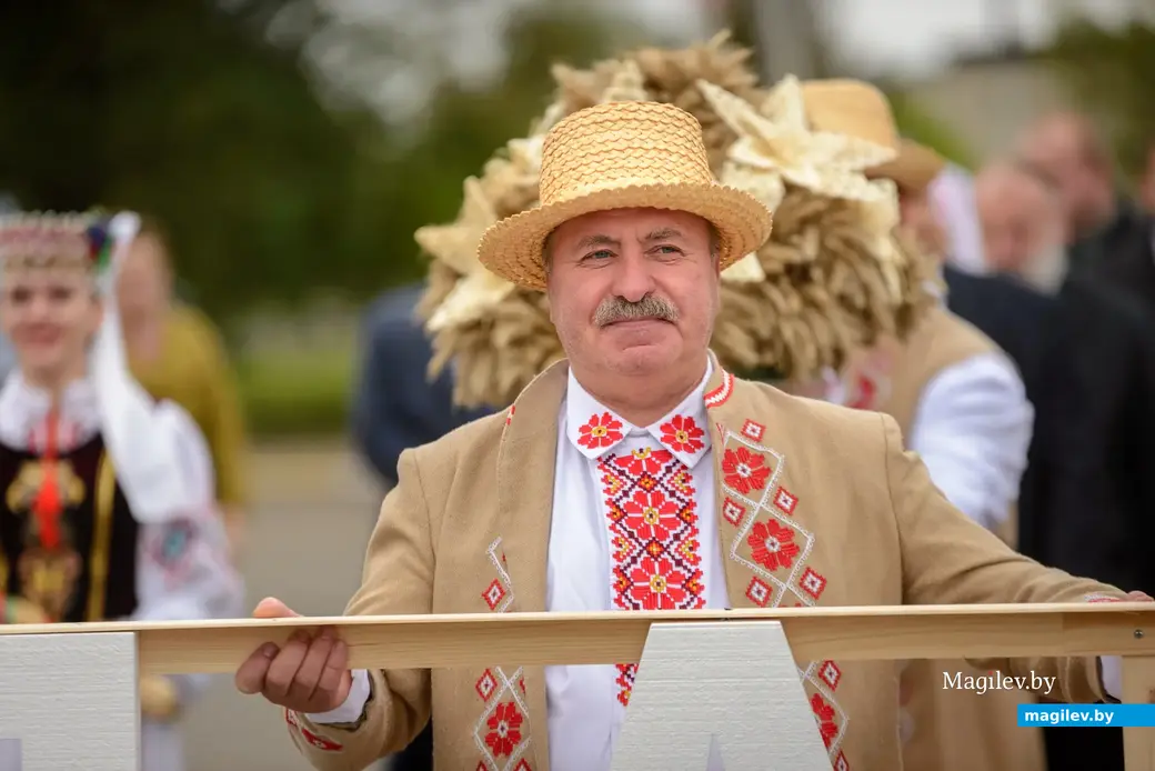 30.09.2022. Бобруйск. Районный фестиваль-ярмарка тружеников села «Дожинки-2022» в агрогородке Большие Бортники Бобруйского района