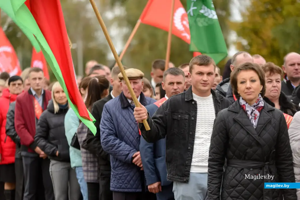 30.09.2022. Бобруйск. Районный фестиваль-ярмарка тружеников села «Дожинки-2022» в агрогородке Большие Бортники Бобруйского района