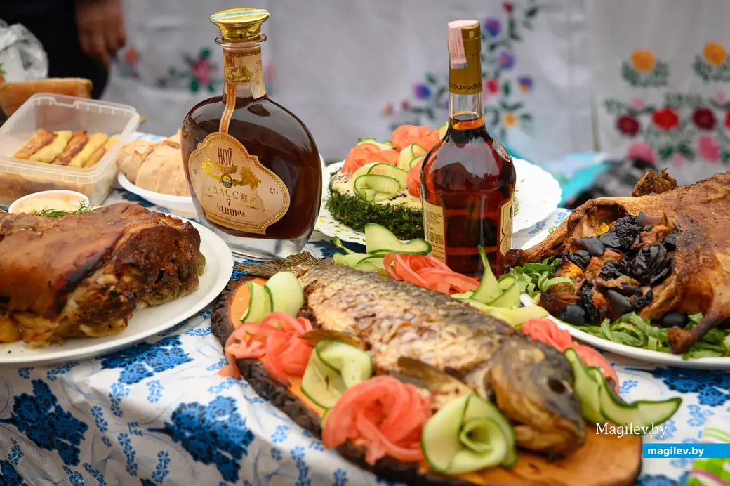 30.09.2022. Бобруйск. Районный фестиваль-ярмарка тружеников села «Дожинки-2022» в агрогородке Большие Бортники Бобруйского района