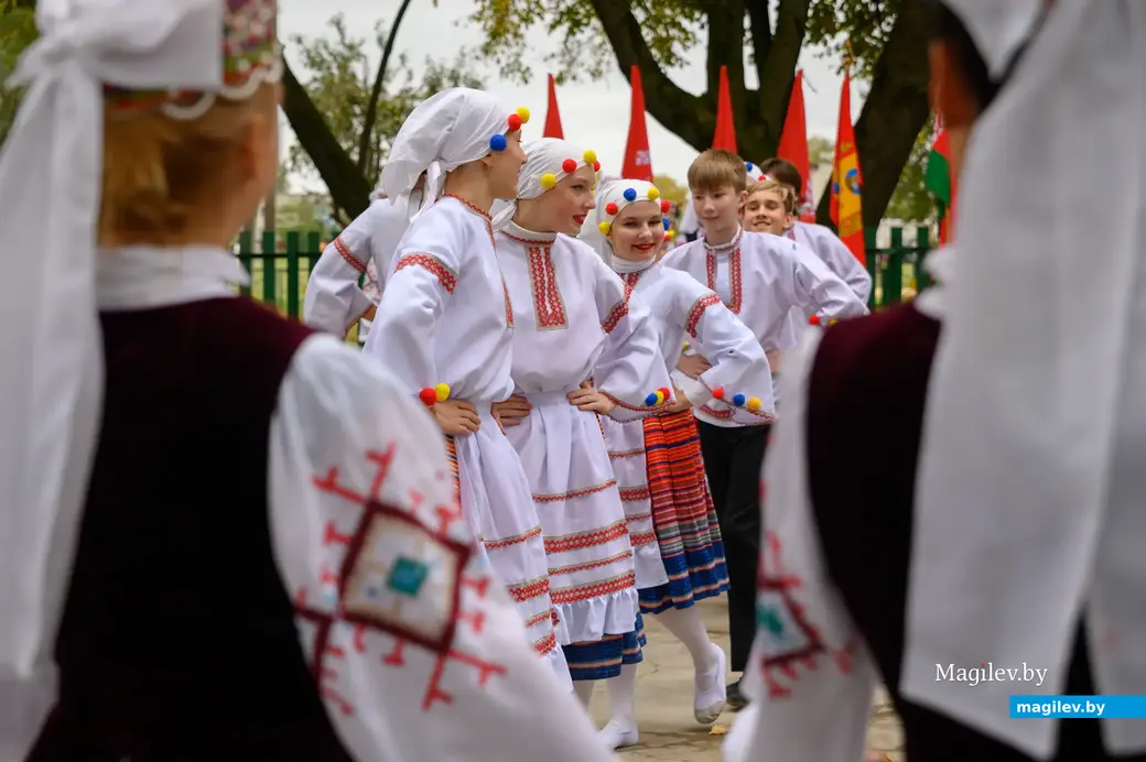 30.09.2022. Бобруйск. Районный фестиваль-ярмарка тружеников села «Дожинки-2022» в агрогородке Большие Бортники Бобруйского района