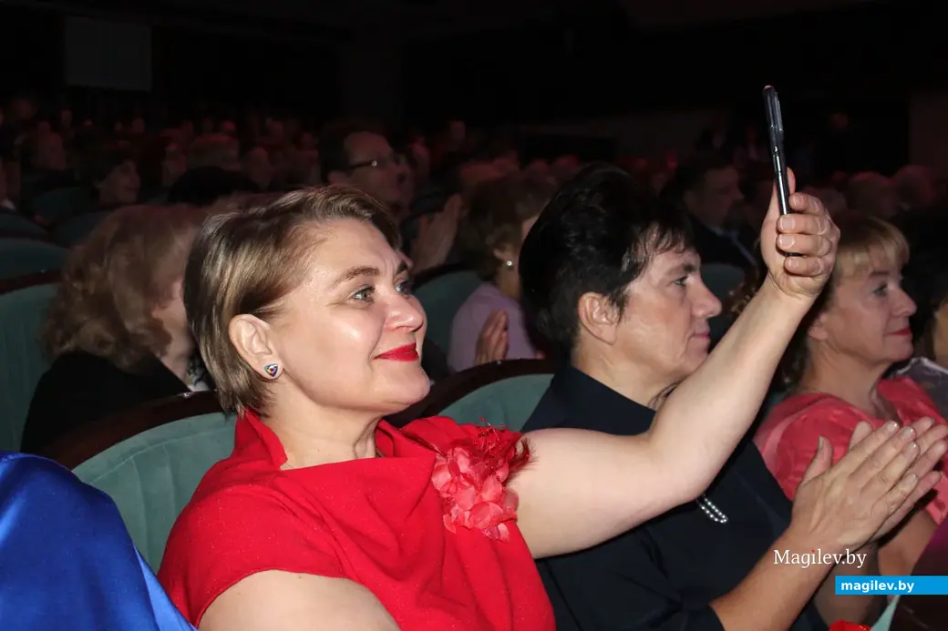 Празднование 220-летия Могилевской городской больницы скорой медицинской помощи. Могилев. 7 октября 2022 года. Старшая медицинская сестра функциональной диагностики