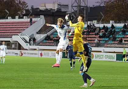Могилевские футболисты опять уступили. На этот раз брестскому «Динамо»