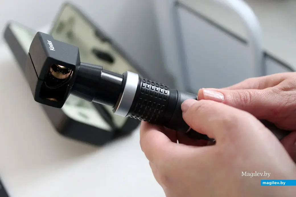 Ретиноскоп. Медицинский центр «Генез». Могилев, октябрь 2022 года.