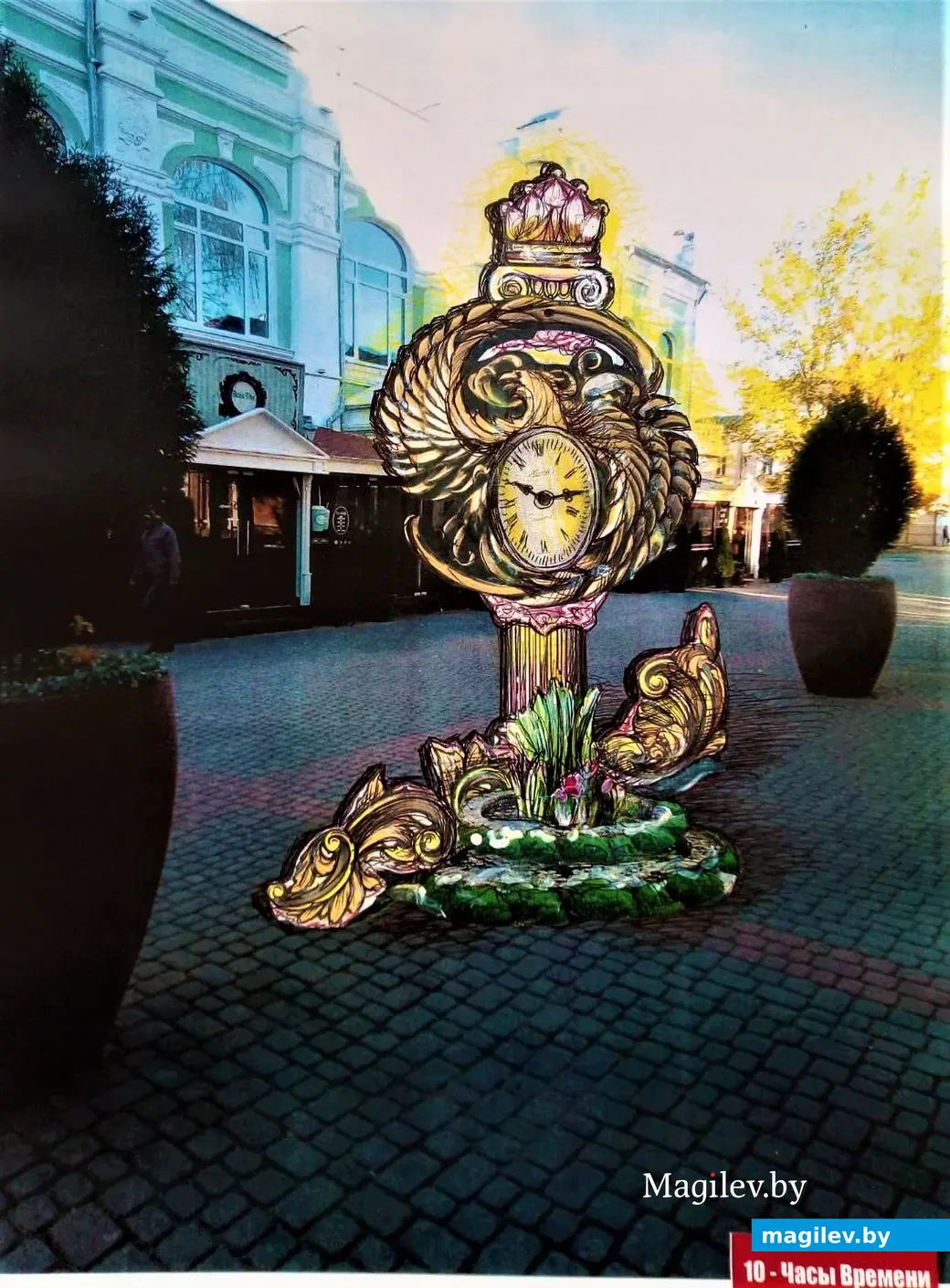 Зскиз Виктора де Буга, участок улицы Ленинской.