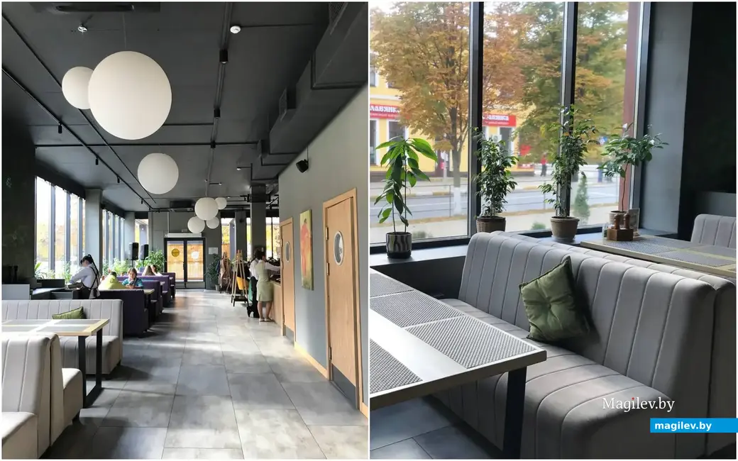 Большие окна дают много света и простора.