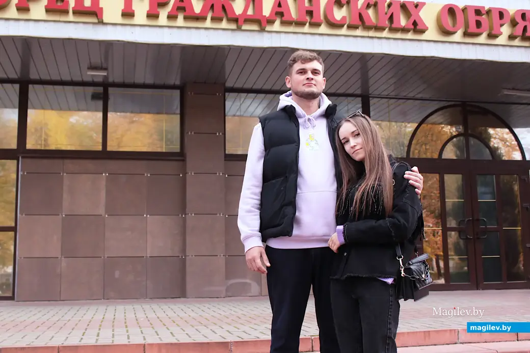 13 октября в Бобруйске поженились Кирилл Пономарцев и Анна Парахневич.