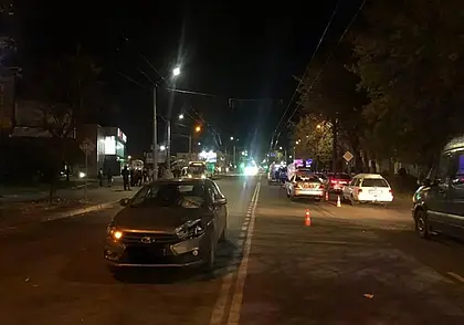 В Могилеве на улице Первомайской автомобиль наехал на пешехода