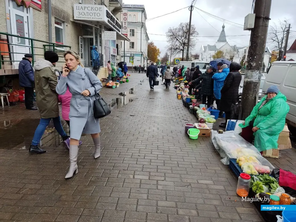 Центральный (Минский) рынок. Могилев. 19.10.2022 г.