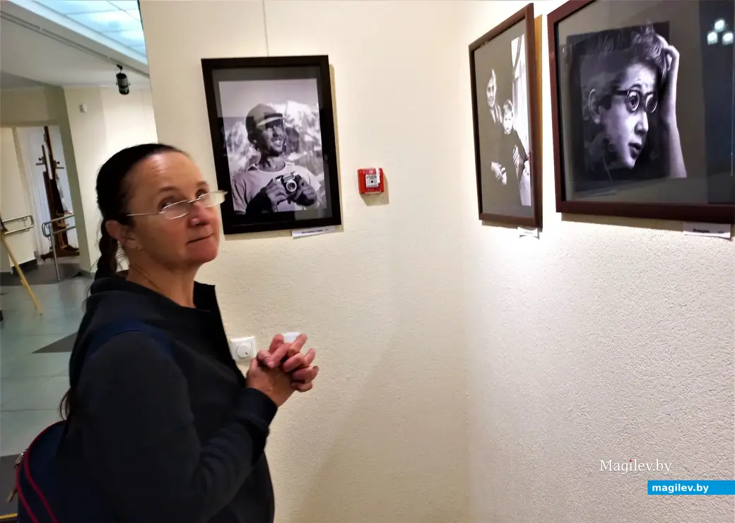Открытие выставки Анатолия Толкачева «По волнам памяти». Выставочный зал Музея истории Могилева, 19.10.2022 г.