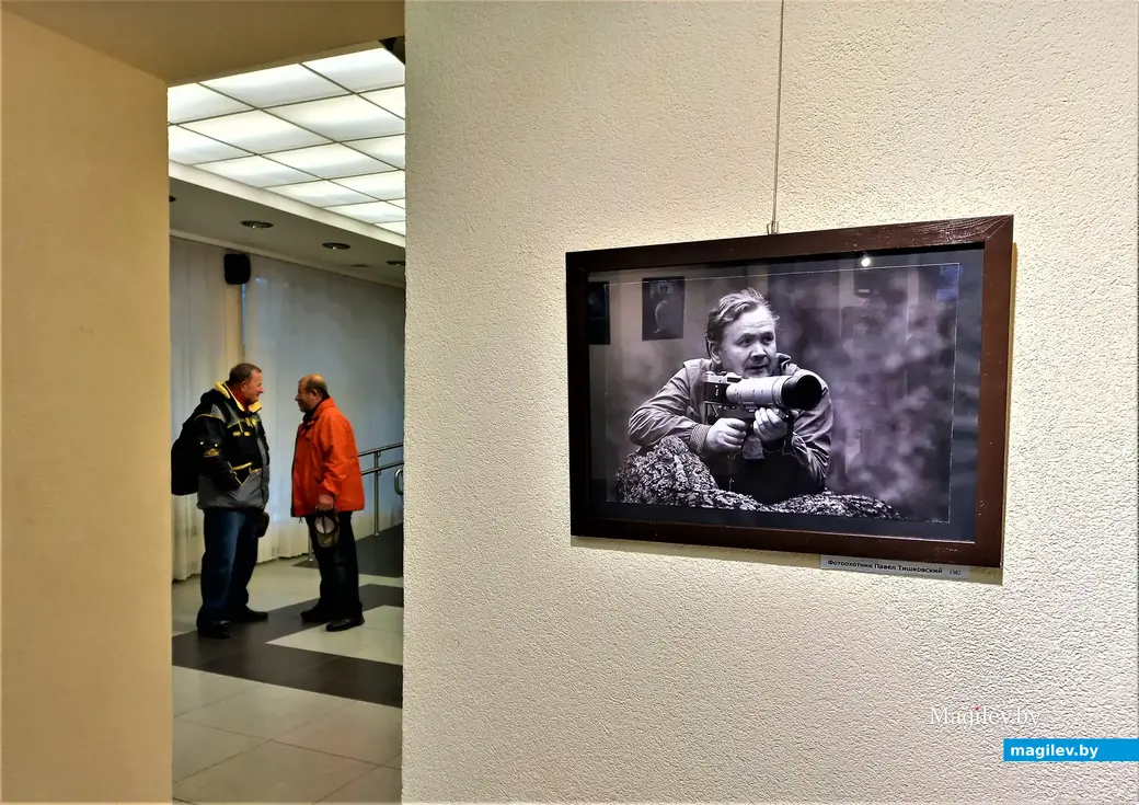 Открытие выставки Анатолия Толкачева «По волнам памяти». Выставочный зал Музея истории Могилева, 19.10.2022 г.