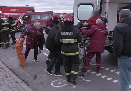 ДТП возле деревни Гаи Могилевского района: спасатели деблокировали водителя