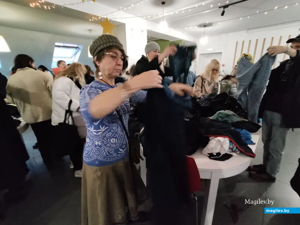 Ярмарка бесплатных вещей. Тайм-кафе «Счастливое небо», Могилев. 21.10.2022 г