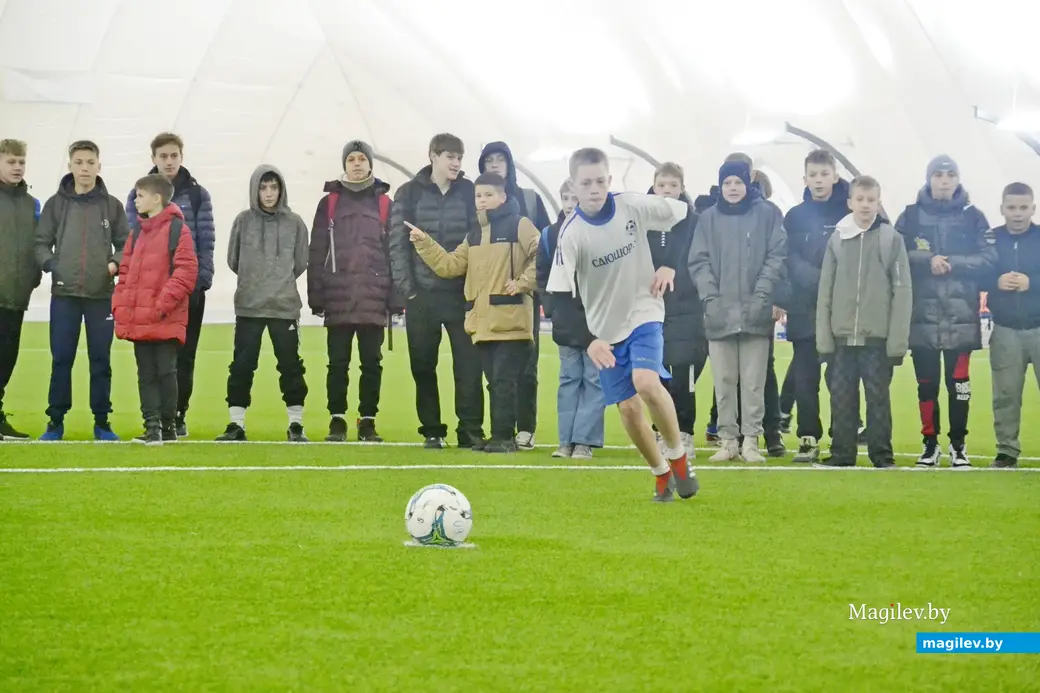 21.10.2022. Могилев. Футбольный турнир среди юношеских команд на призы олимпийского чемпиона Сергея Вадимовича Горлуковича.