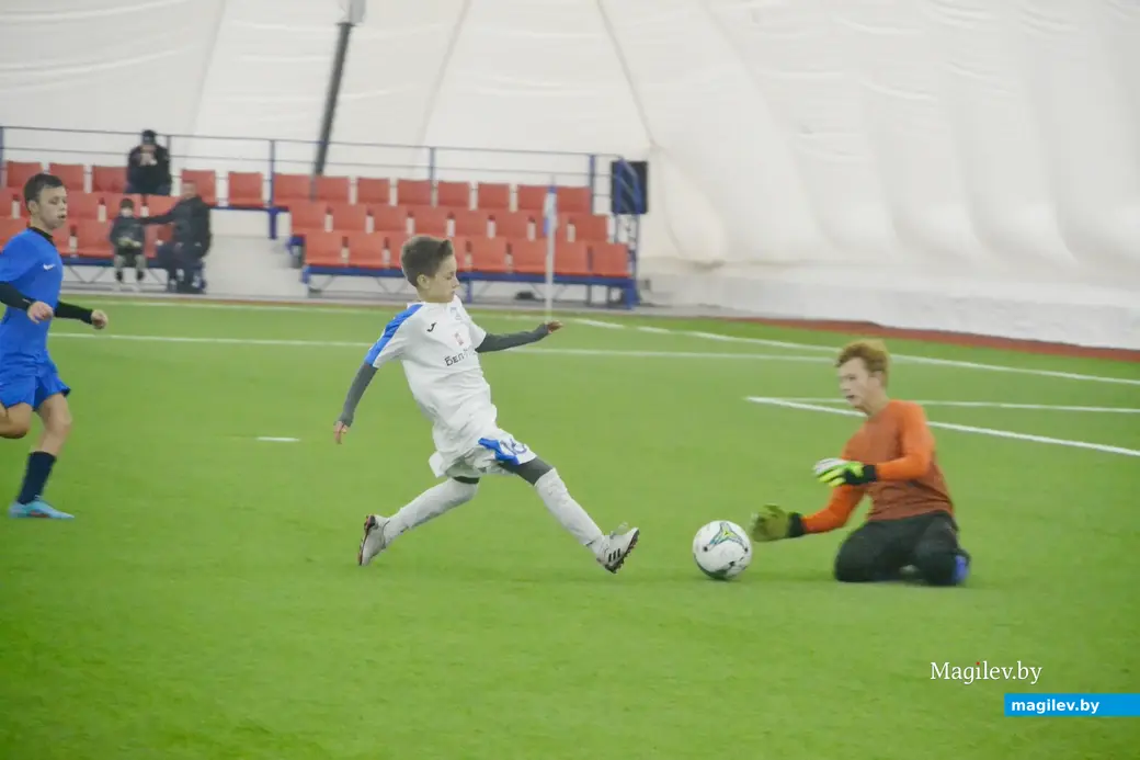 21.10.2022. Могилев. Футбольный турнир среди юношеских команд на призы олимпийского чемпиона Сергея Вадимовича Горлуковича.