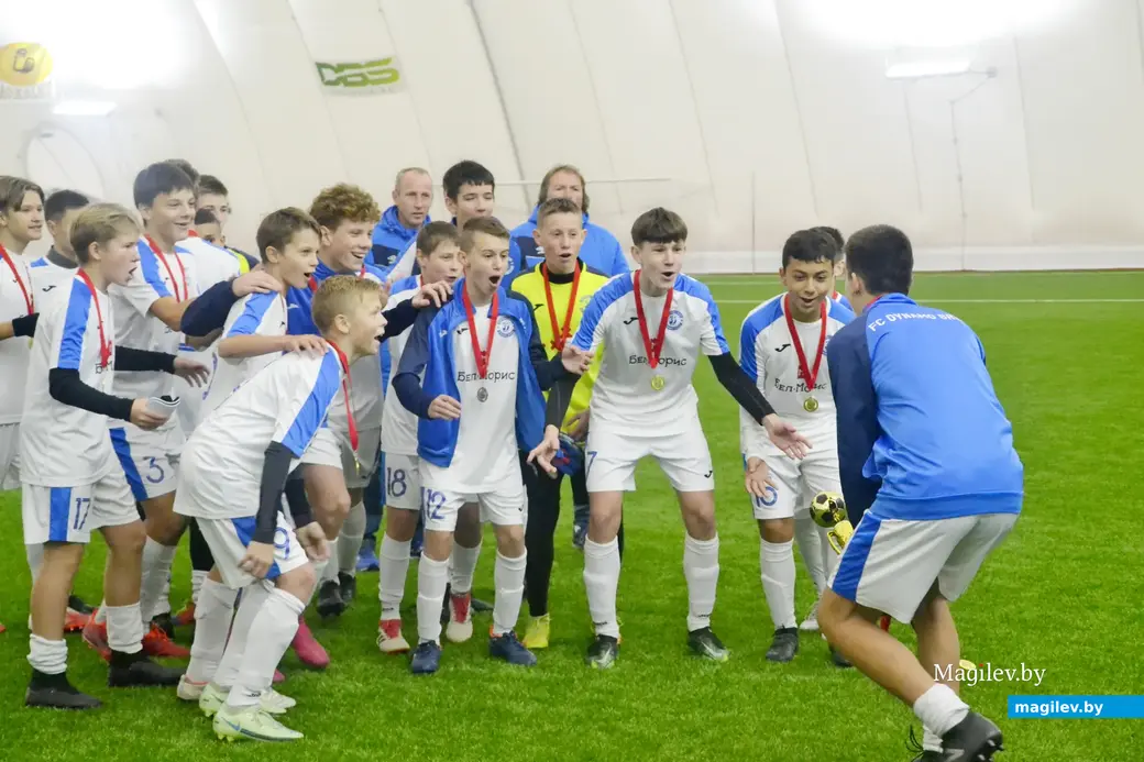 21.10.2022. Могилев. Футбольный турнир среди юношеских команд на призы олимпийского чемпиона Сергея Вадимовича Горлуковича.