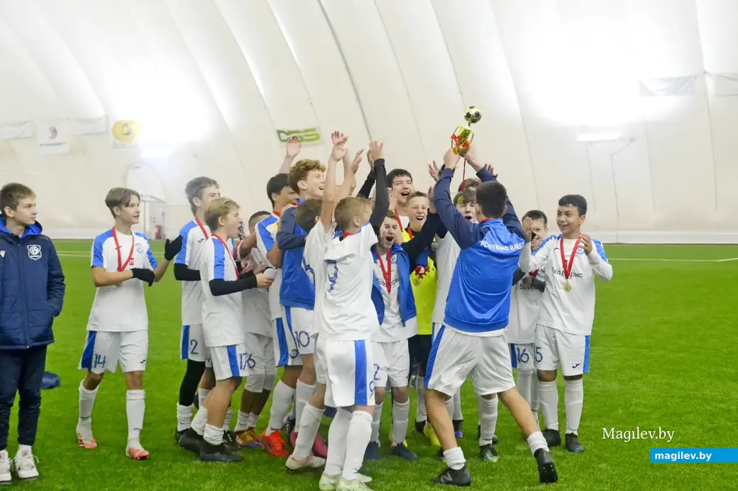 21.10.2022. Могилев. Футбольный турнир среди юношеских команд на призы олимпийского чемпиона Сергея Вадимовича Горлуковича.