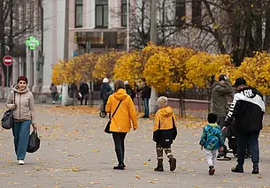 Все оттенки желтого. Посмотрите на Бобруйск в осеннем убранстве