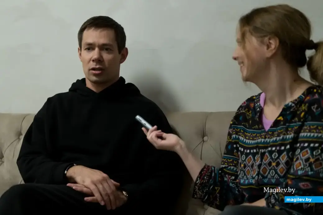 30.10.2022 г. Могилев, ДК области. Стас Пьеха перед концертом пообщался с нашим корреспондентом