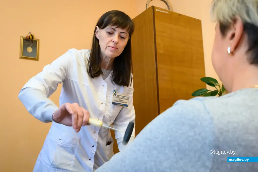 26.10.2022. Бобруйск. Врач-невролог санатория имени В.И.Ленина Наталья Бородич