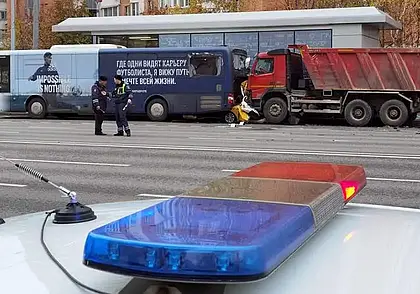 Водитель грузовика из Беларуси устроил смертельное ДТП в центре Москвы