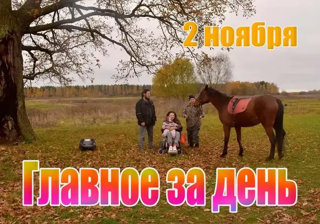 Осенний фоторепортаж из деревни Павлинка и как иппотерапия помогает лечить людей: главное за день
