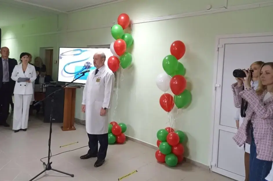 В могилевской поликлинике № 9 открылся обновленный рентгенкабинет. Могилев, 4.11.2022 г. Фото: сайт Mogilevnews.by