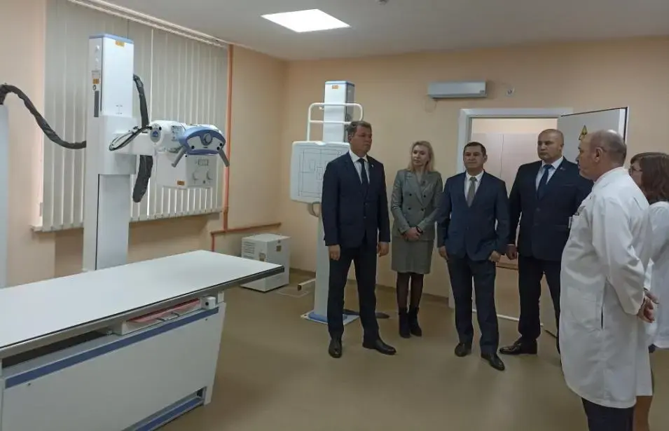 В могилевской поликлинике № 9 открылся обновленный рентгенкабинет. Могилев, 4.11.2022 г. Фото: сайт Mogilevnews.by