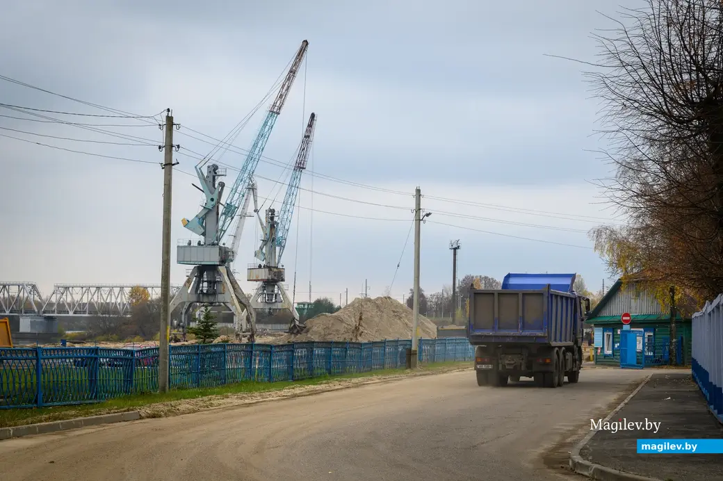 28.10.2022. Бобруйск. Речной порт Бобруйск