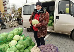 Сезон реализации сельхозпродукции на открытых площадках в Могилеве завершается 12-13 ноября