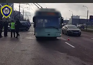 В Минске в ДТП погиб пассажир троллейбуса