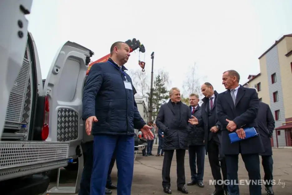 Во время посещения парламентариями РУП «Могилевоблгаз». Могилев. 10.11.2022 г. Фото: Mogilevnews.by