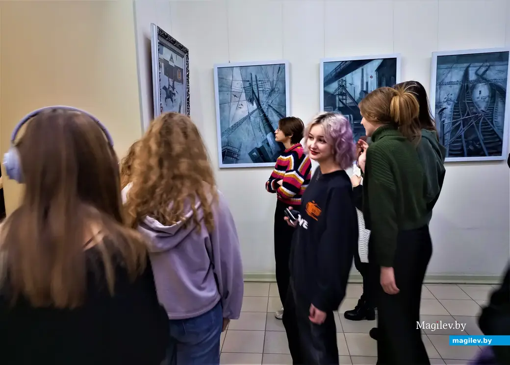 Открытие выставки «Три четверти столетия». Могилев, музей Павла Масленикова, 10.11.2022 года.