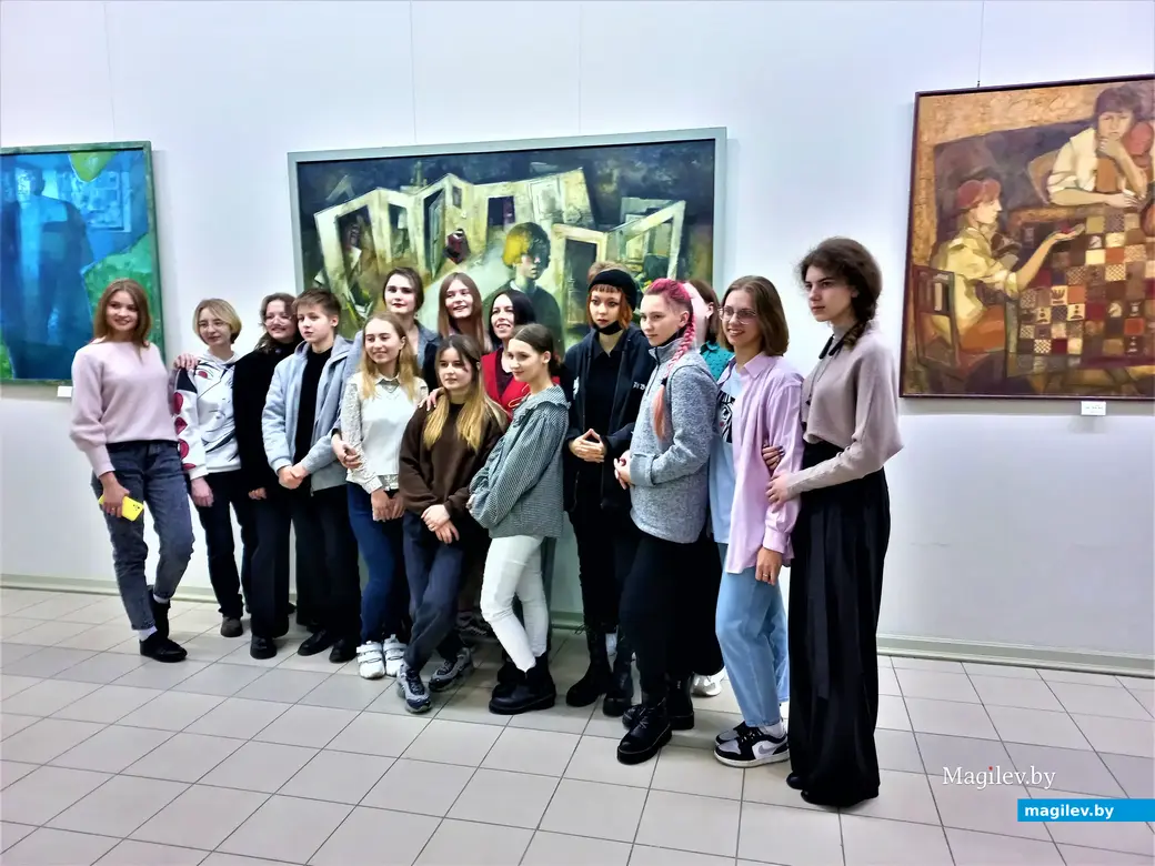 Открытие выставки «Три четверти столетия». Могилев, музей Павла Масленикова, 10.11.2022 года.