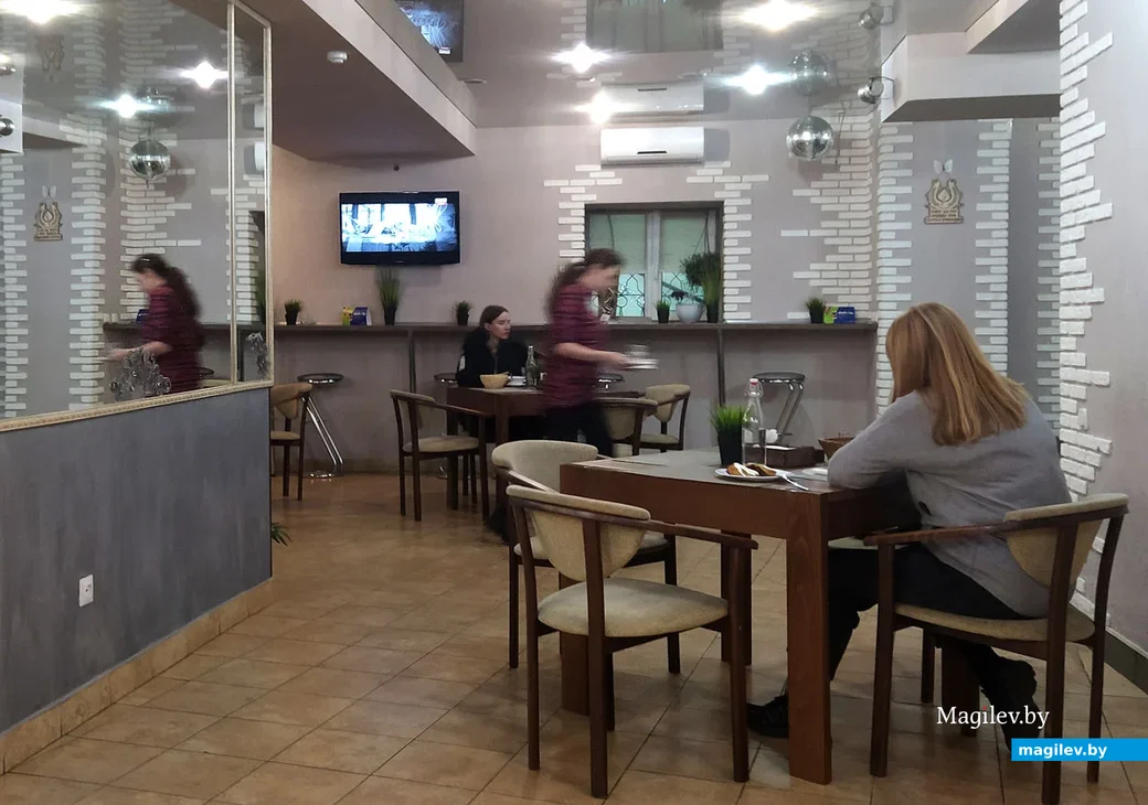 Обед в кафе «Подкова». Могилев, ноябрь, 2022 год.