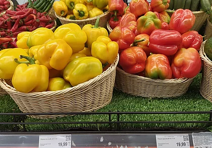 В Беларуси сезонные плоды и овощи за апрель подорожали на 12,5%