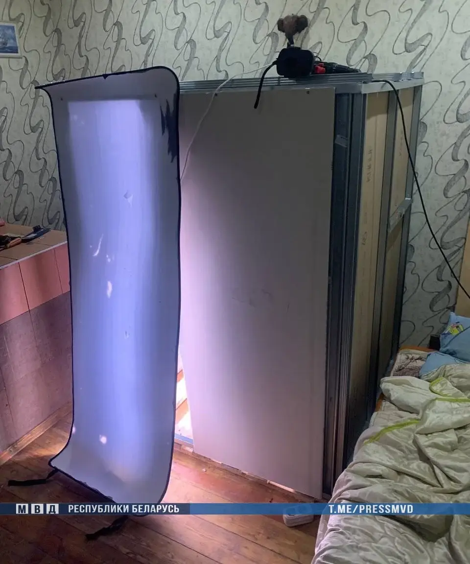 14.11. 2022г. В Бобруйске ликвидирована нарколаборатория. Фото: МВД