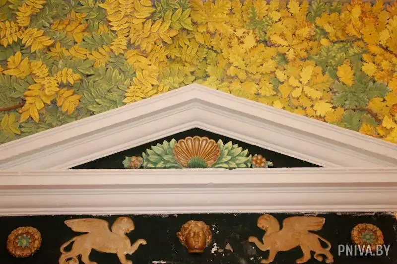 Усадьба Жуковских в агрогородке Дашковка. Уникальный лепной фриз. Фото: pniva.by