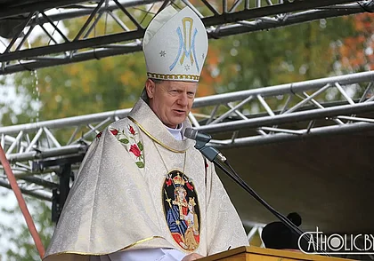 Апостальскі Нунцый у Рэспубліцы Беларусь арцыбіскуп Антэ Ёзіч наведае Беларусь