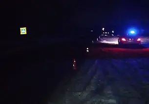 В Бобруйском районе легковушка сбила пешехода