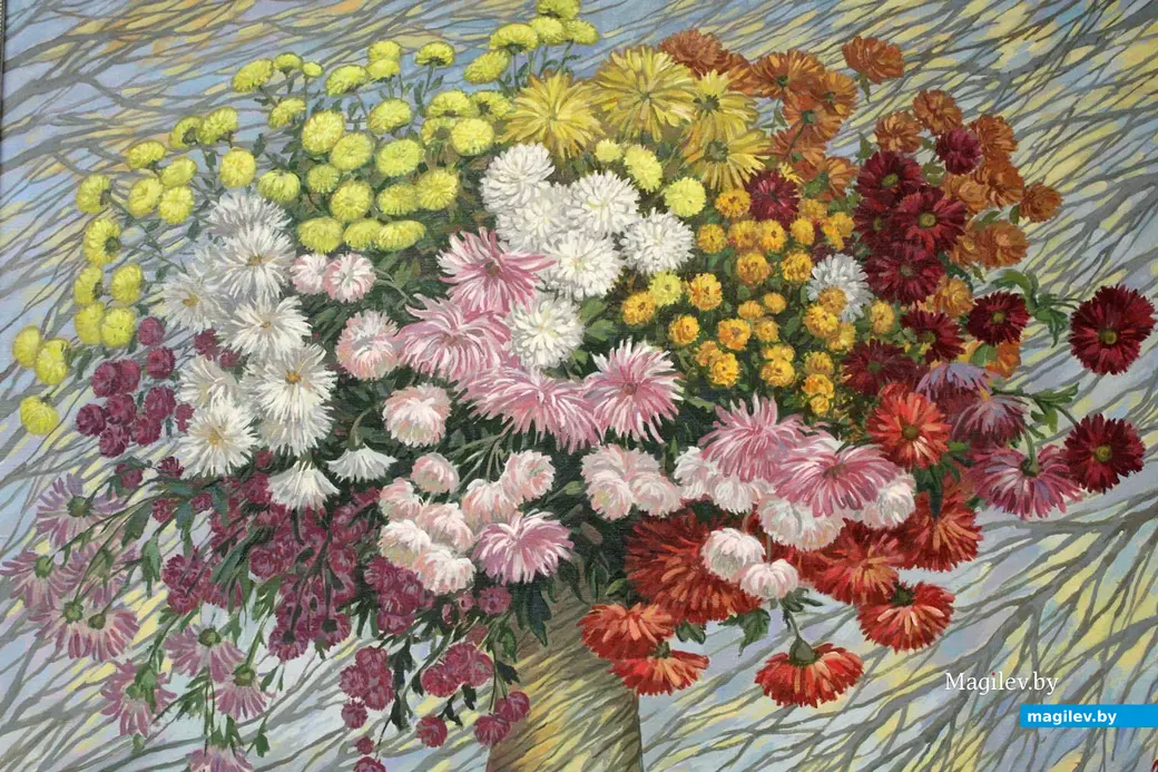 Арт-проект «Клумбавосень» Марины Нестерук. Выставочный зал, Могилев 16 ноября.