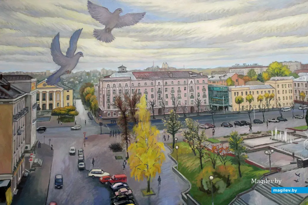 Арт-проект «Клумбавосень» Марины Нестерук. Выставочный зал, Могилев 16 ноября.