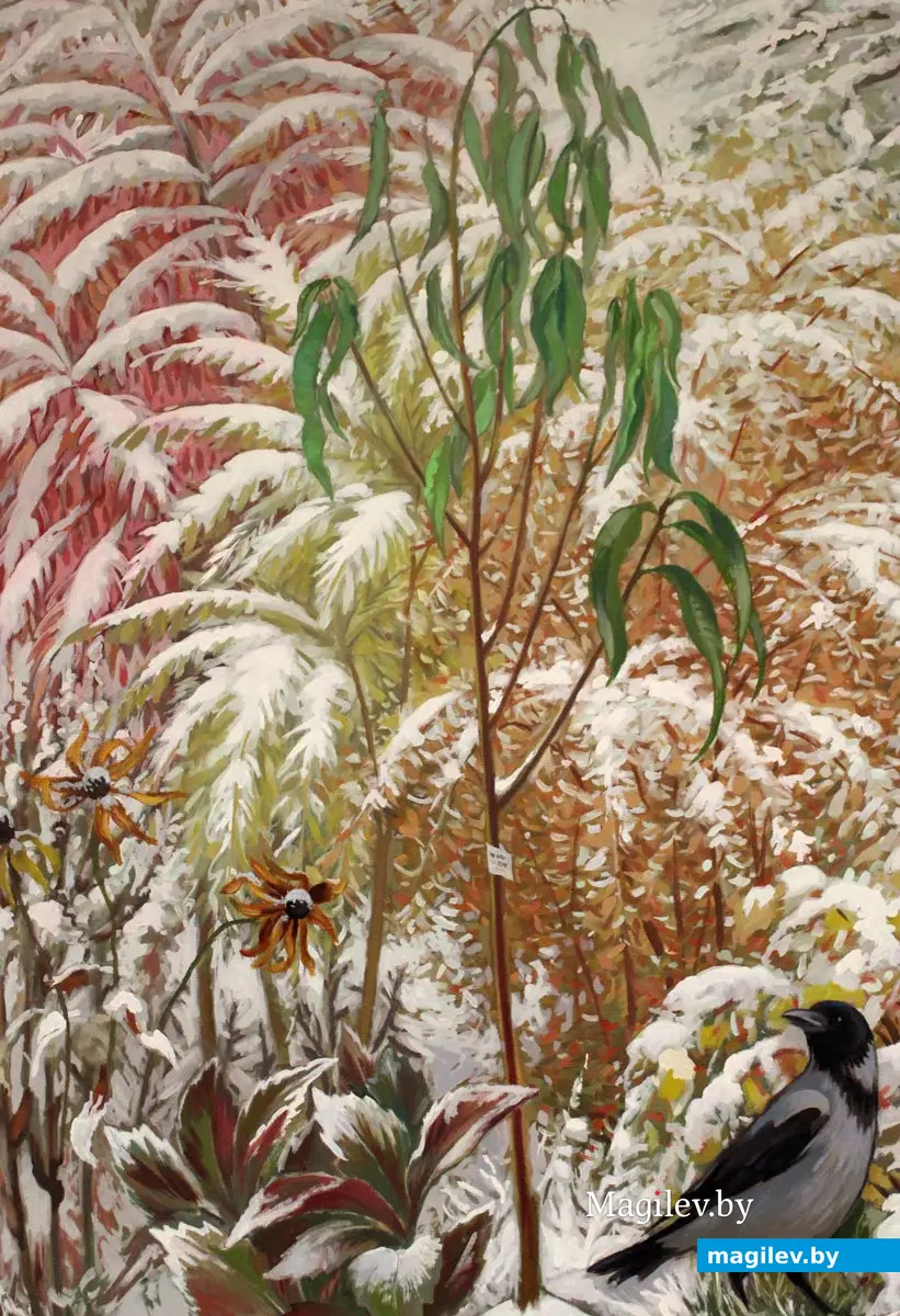 Арт-проект «Клумбавосень» Марины Нестерук. Выставочный зал, Могилев 16 ноября.